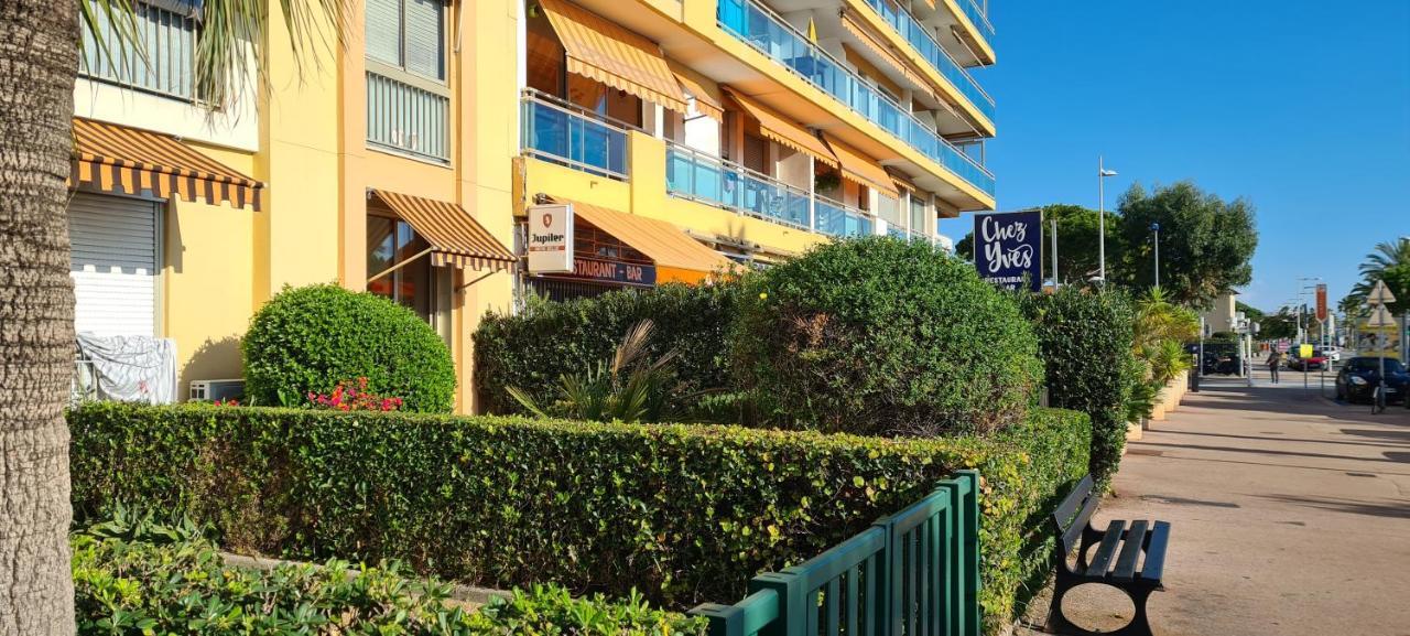 Studio De La Plage - Mer, Terrasse Et Garage Cagnes-sur-Mer Esterno foto
