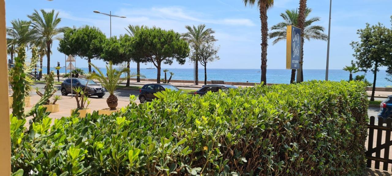 Studio De La Plage - Mer, Terrasse Et Garage Cagnes-sur-Mer Esterno foto